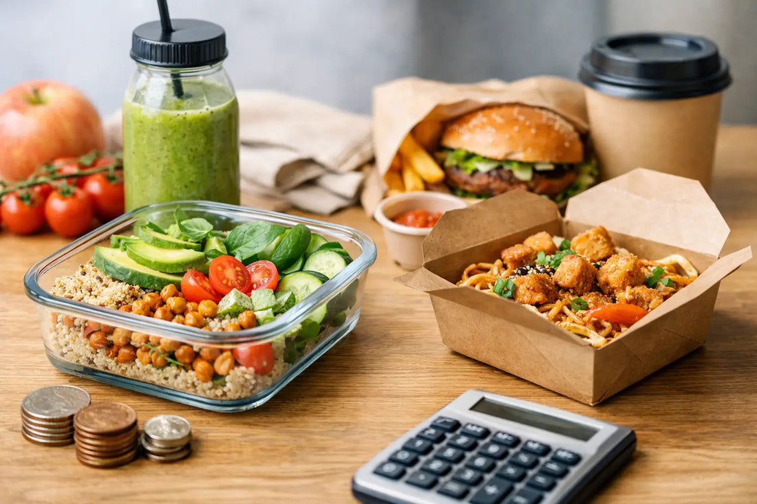 Prepared Lunches Versus Takeout Costs Compared