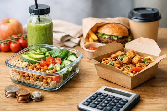 Prepared Lunches Versus Takeout Costs Compared