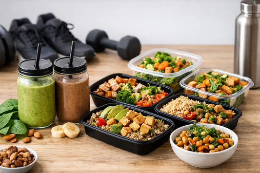 Vegan Muscle Gain Example for a Busy Week