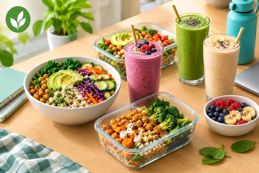 A Vegan Meal Plan Case Study for Busy Weeks