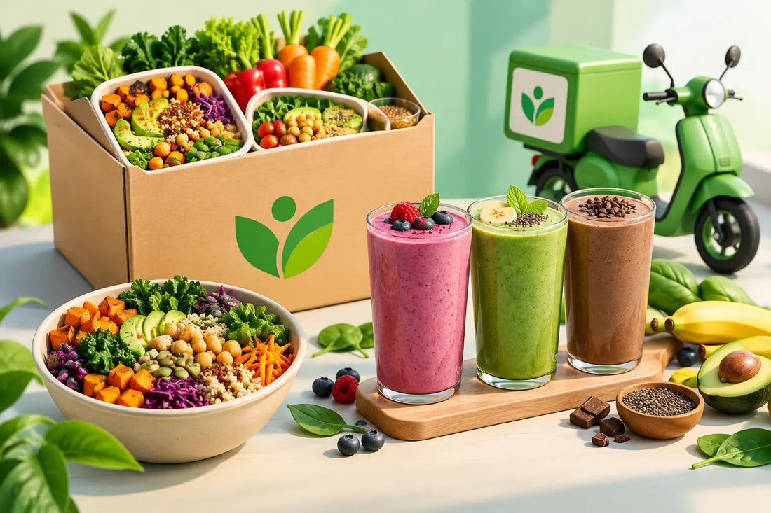 Vegan Smoothie Delivery for Stronger Days