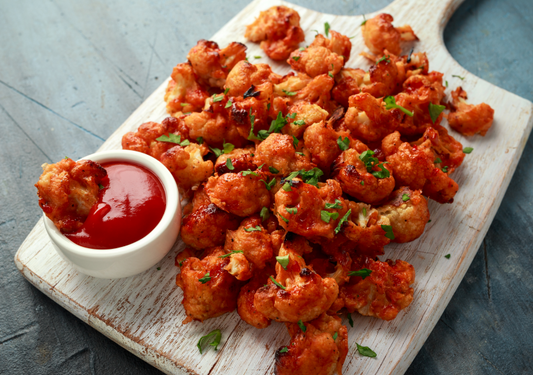 Cauliflower Wings with tamarind sauce