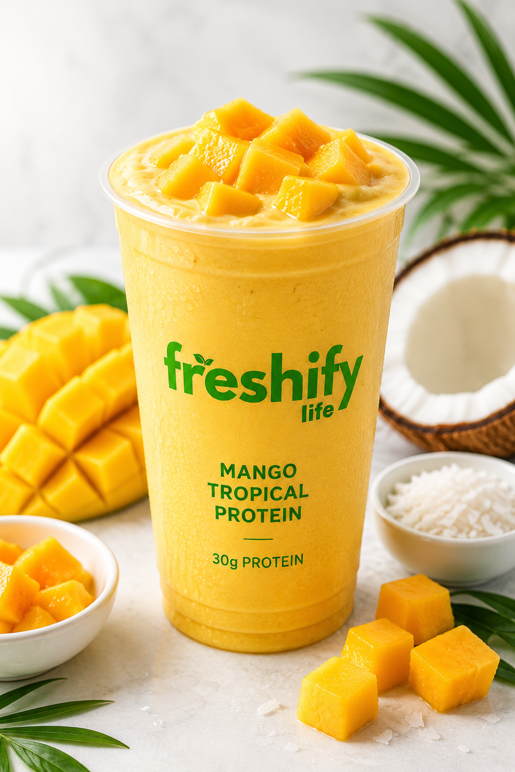 Mango Tropical Protein Smoothie