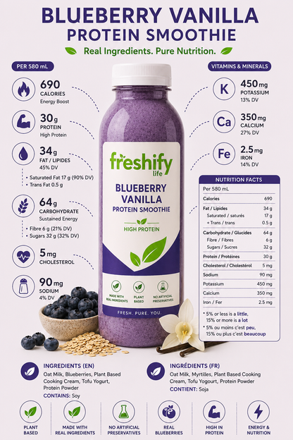 Blueberry Vanilla Protein