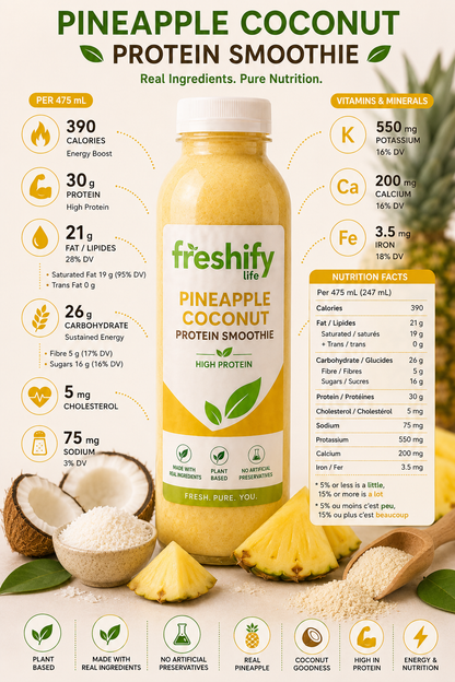 Pineapple Coconut Protein