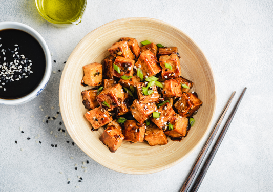 Marinated Tofu Bowl