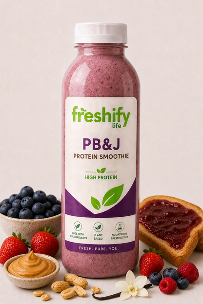 PB&J Protein Smoothie
