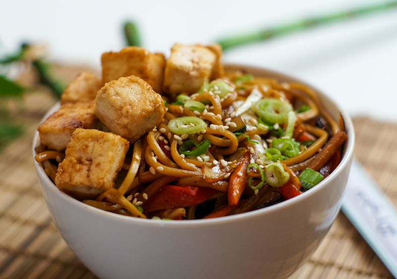 Tofu Stir Fry Noodles