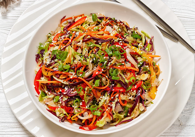 Toasted Sesame Asian Noodle Salad