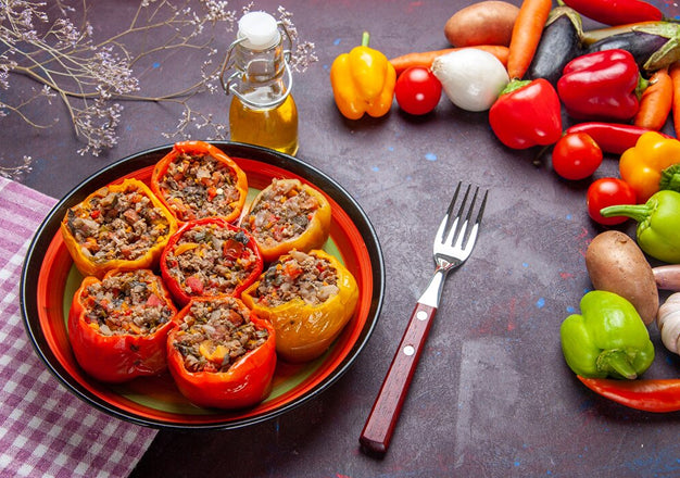 Mediterranean Stuffed Peppers