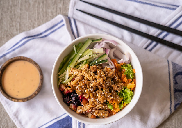 Maple-Glazed Tempeh Bowl