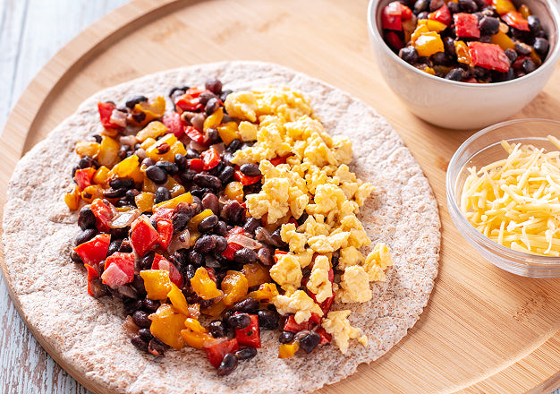 Southwest Tofu Breakfast Burrito